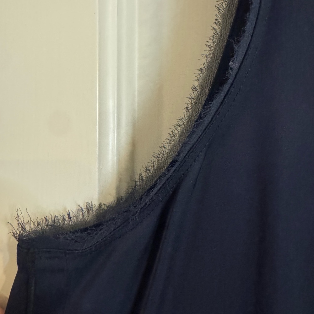Vince Deep Blue Tank Top - Picture 3 of 6